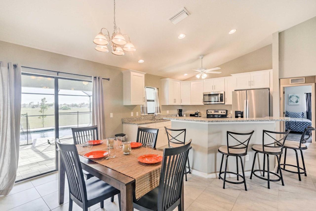 Central Cape Coral House With Private Screened Pool! Экстерьер фото