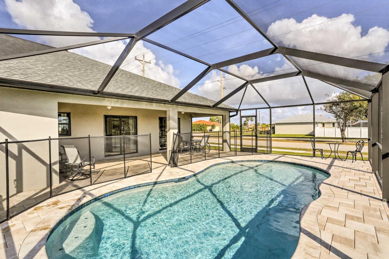 Central Cape Coral House With Private Screened Pool! Экстерьер фото