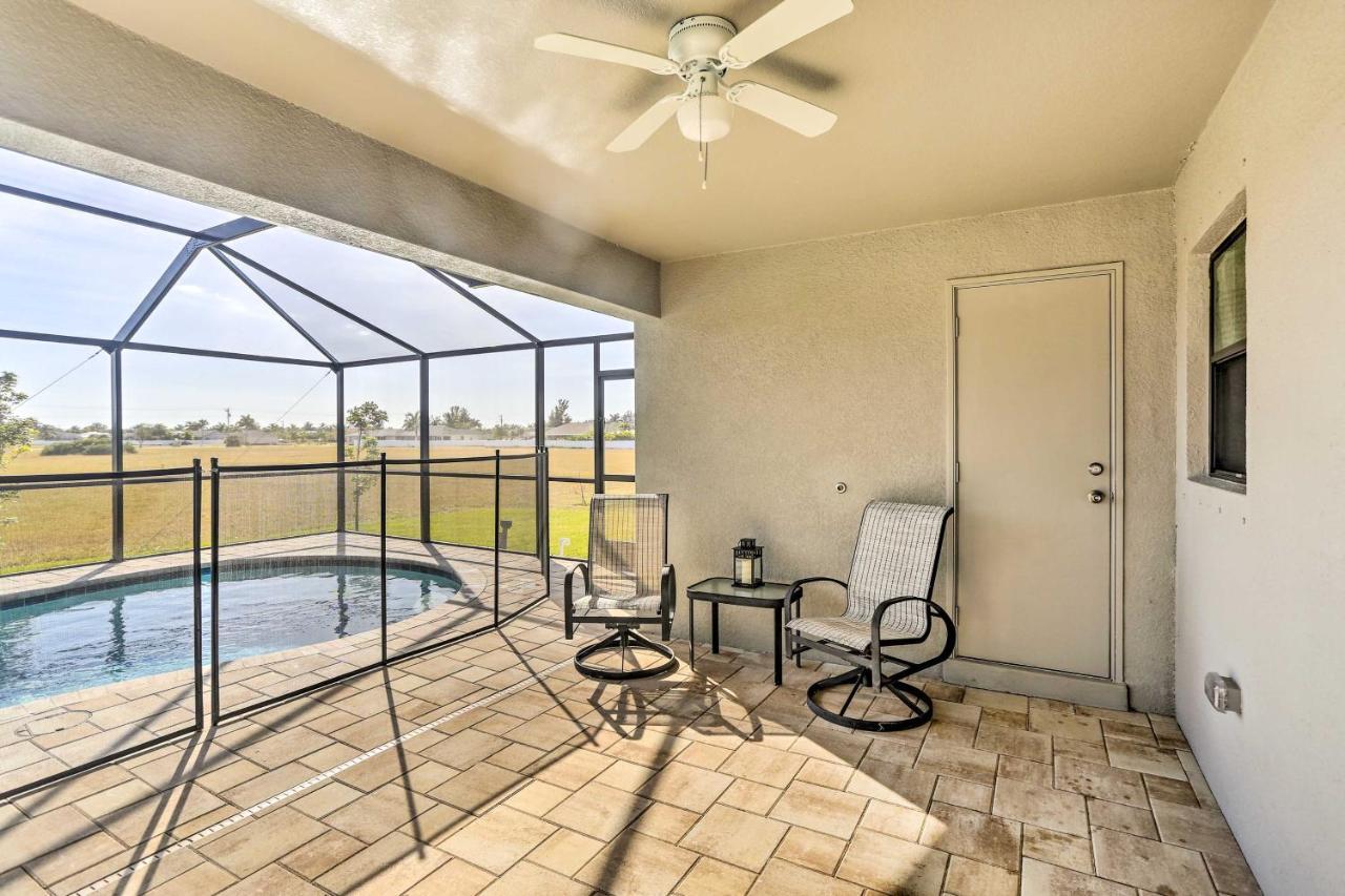 Central Cape Coral House With Private Screened Pool! Экстерьер фото