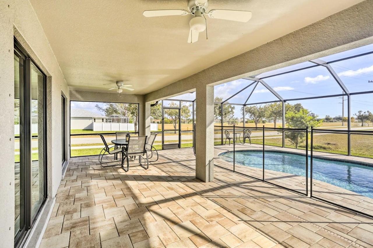 Central Cape Coral House With Private Screened Pool! Экстерьер фото