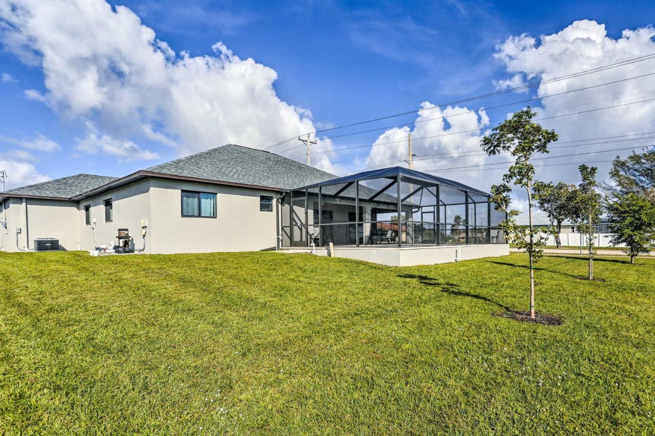 Central Cape Coral House With Private Screened Pool! Экстерьер фото